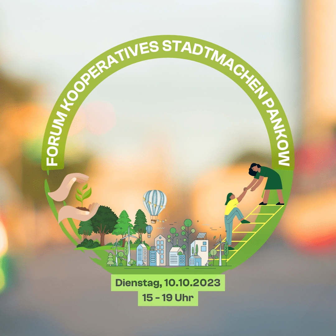 Illustration zum Forum Kooperatives Stadtmachen