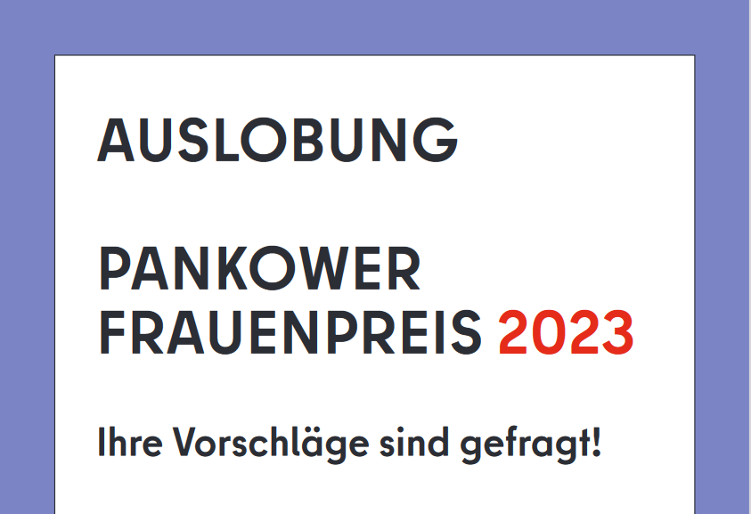 Pankower Frauenpreis