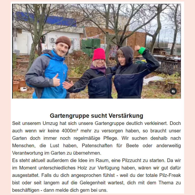 Bei Interesse Mail an 2
