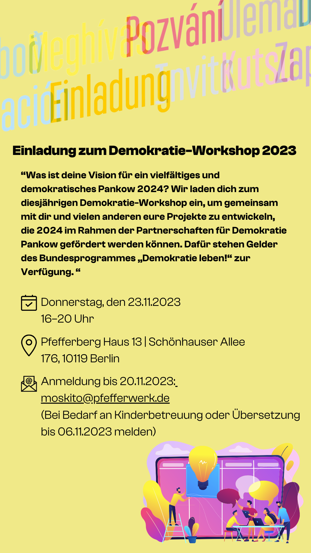 Demokratie-Workshop 2023