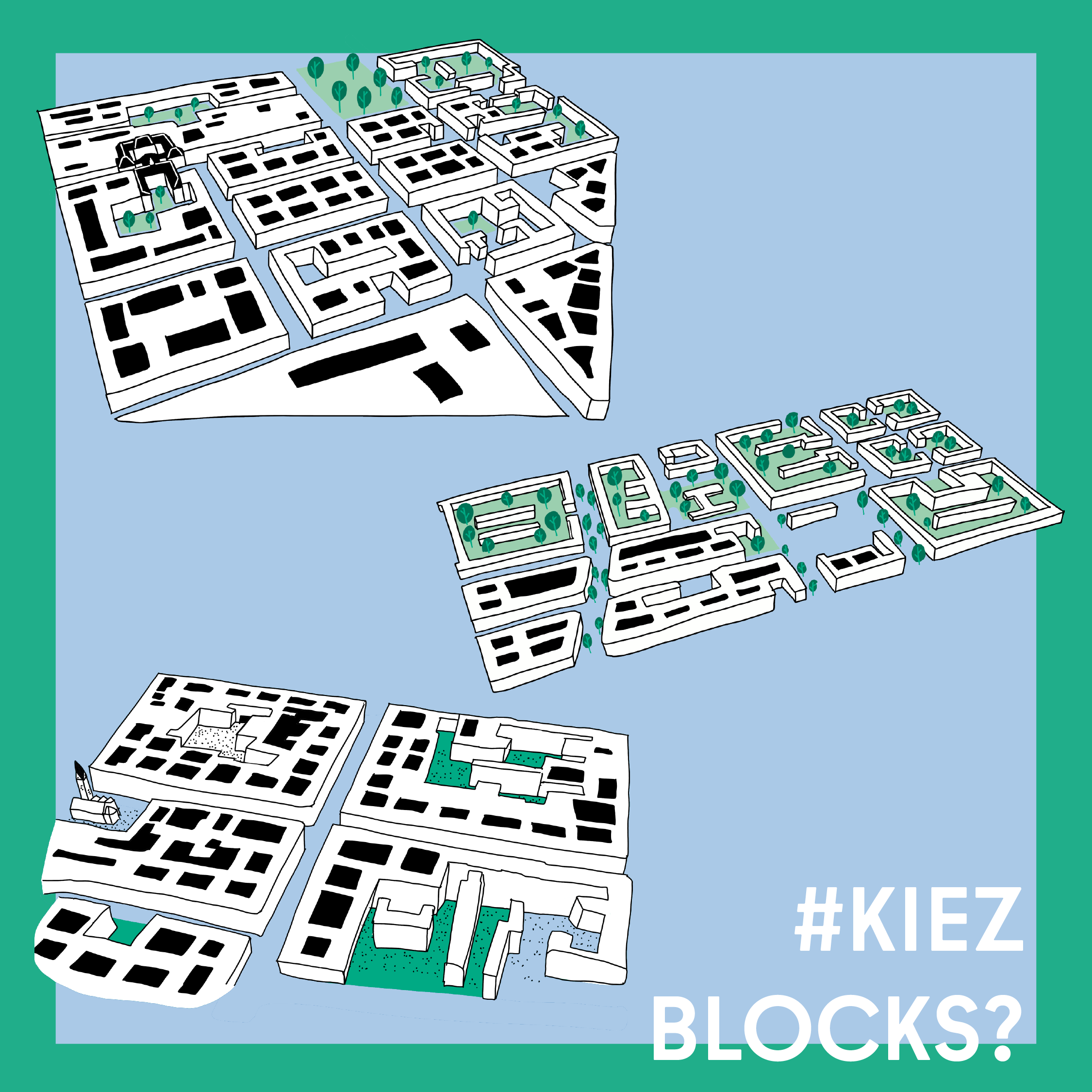 Kiezblocks in Winsviertel, Bötzowkiez und Grüne Stadt