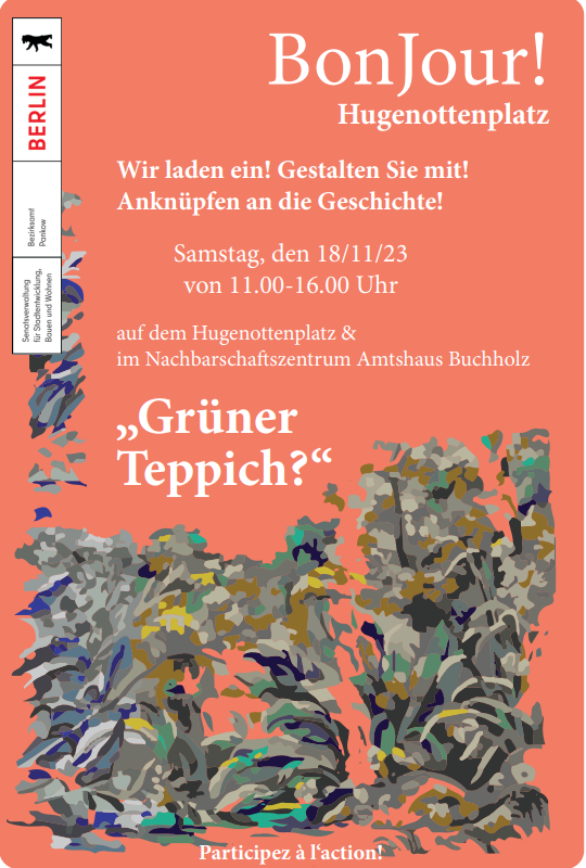 Beteiligungsveranstaltung Hugenottenplatz