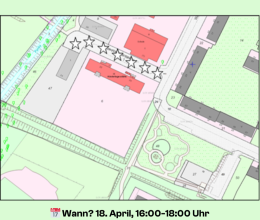 Beteiligungsveranstaltung am 18. April Walter-Friedrich-Straße